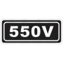 550V